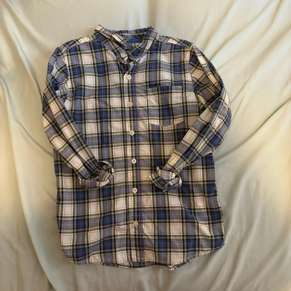 Boys OshKosh Plaid Button Down